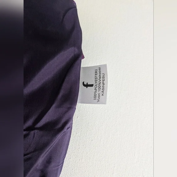 Fashion Finland One Shoulder Purple Long Maxi Dress Sz S Lined Prom Wedding Y2K - Picture 8 of 10